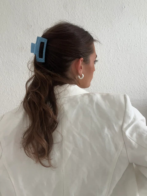Haarklammer 'Maja' – poppy blue Jona the Label