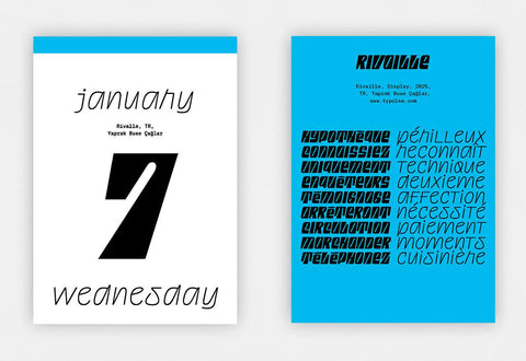 Abreißkalender 'Typodarium' – 2026 Lars Harmsen, Raban Ruddigkeit / Verlag Hermann Schmidt