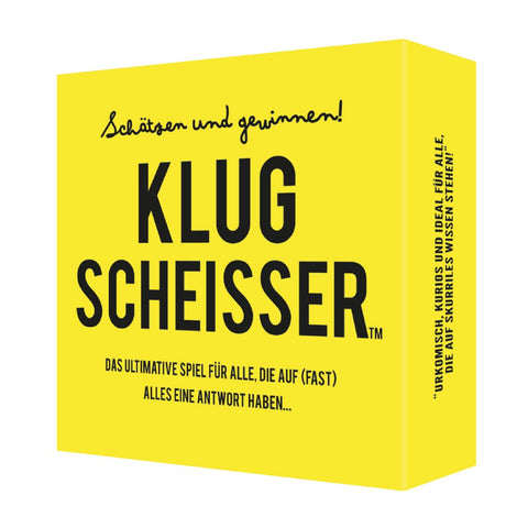 Fragespiel 'Klugscheisser - schätzen und gewinnen'