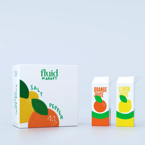 Salz- und Pfeffer-Streuer 'Orange Juice/Lemon Juice' Fluid Market