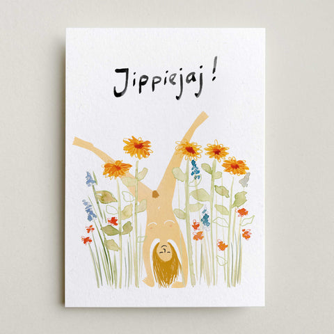 Postkarte 'Jippiejaj' Farina Kuklinski