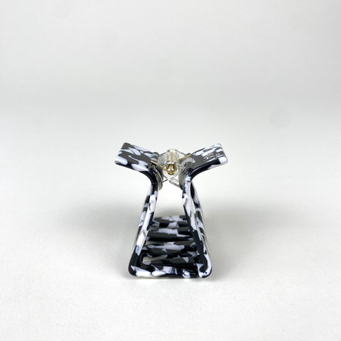 Haarklammer 'Josefin' – black/white Jona the Label