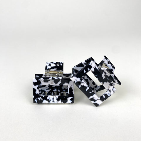 Haarklammer 'Josefin' – black/white Jona the Label