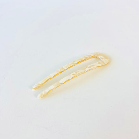 Jona Hairpin 'U-Shape' beige / LIEBS.CO