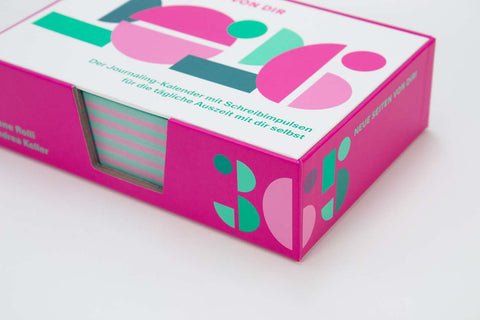 Journaling-Kalender '365 neue Seiten von dir' – 2026 Andrea Keller, Irene Rolli / Verlag Hermann Schmidt