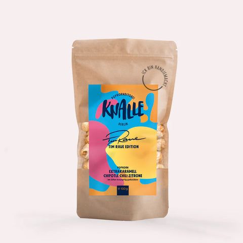 Popcorn 'Extrakaramell Chipotle Chili Zitrone' Popkornditorei Knalle