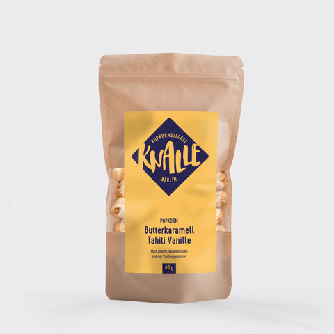 Popcorn 'Butterkaramell Tahiti-Vanille' Popkornditorei Knalle