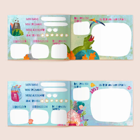 Hardcover Freundebuch 'Meine Freundinnen und Freunde' Frau Ottilie