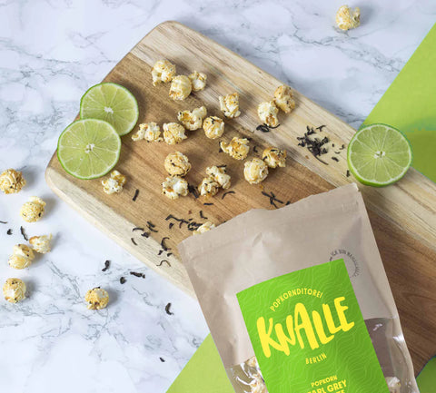 Popcorn 'Earl Grey Limette' Popkornditorei Knalle