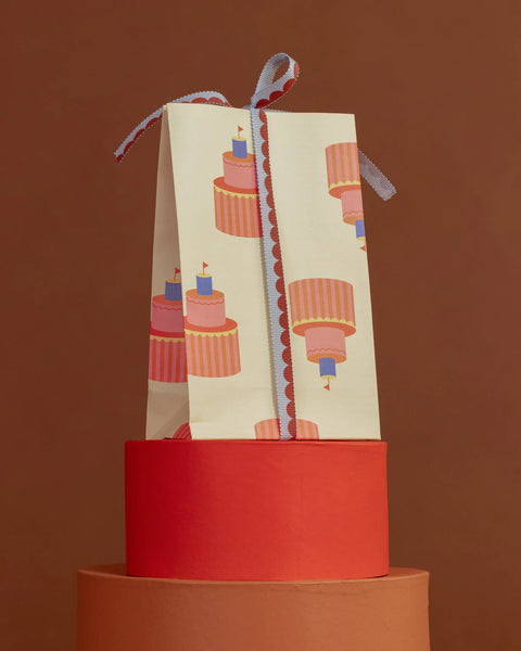 5er-Set Geschenktüten 'Kuchen' Kado Design