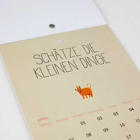 Kalender 'Der liebe kleine Hundekalender' – 2026 Slinga