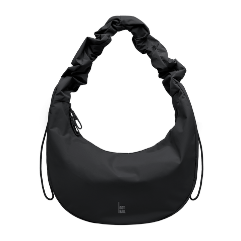 Moon Bag Ruffle 'Black' – Monochrome Edition
