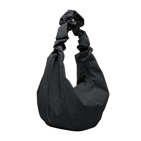 Moon Bag Ruffle 'Black' – Monochrome Edition