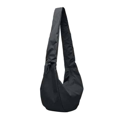 Moon Bag Ruffle 'Black' – Monochrome Edition