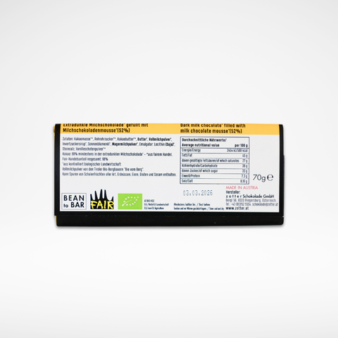 Fairtrade-Schokolade 'Mainz' Weltladen Mainz