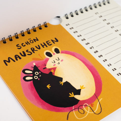 Der Mausigste Geburtstagskalender für immer Slinga