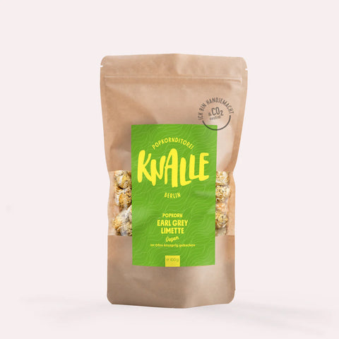 Popcorn 'Earl Grey Limette' Popkornditorei Knalle