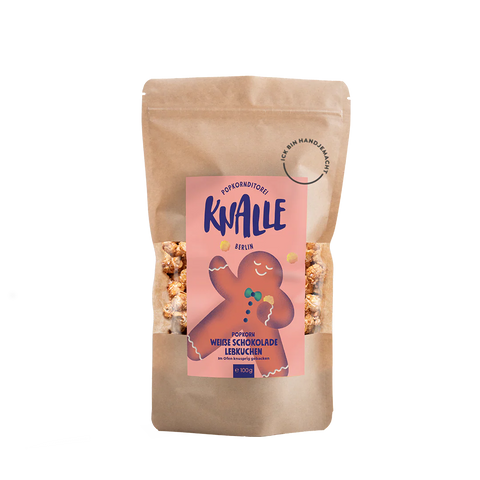Popcorn 'Weiße Schokolade Lebkuchen' Popkornditorei Knalle
