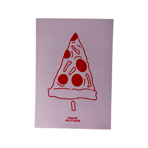 Postkarte 'Frohe Fetttage' studio ciao