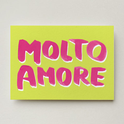 Postkarte 'Molto Amore'