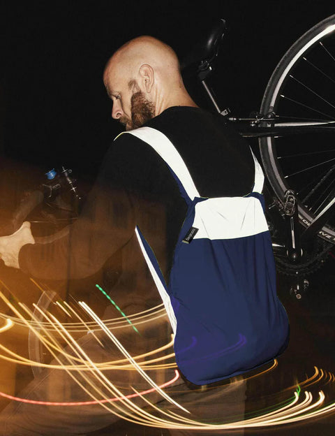 Notabag – Reflective Navy Blue
