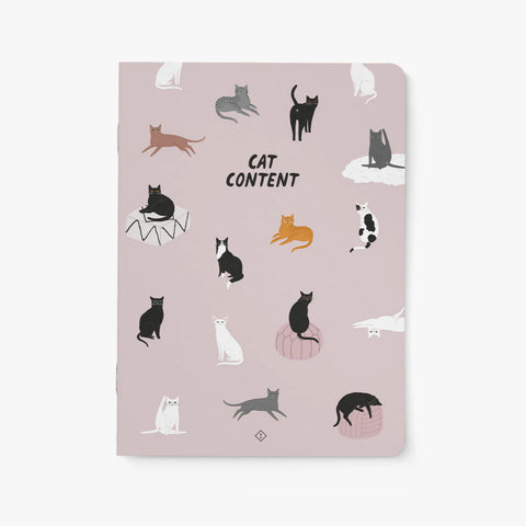 Notizheft 'Cat Content' typealive
