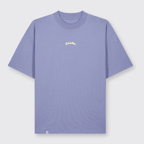T-Shirt 'Liebe auf die Eins' – violet