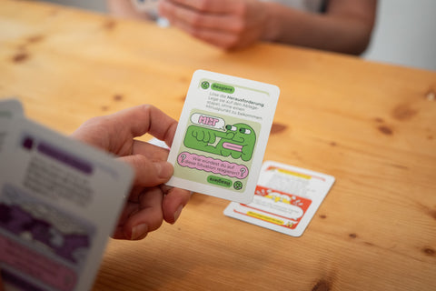 Argumentationskarten 'Mach den Mund auf' – gegen rechte Hetze Spielköpfe