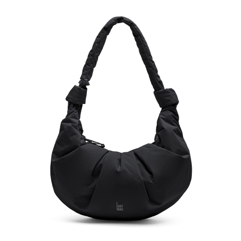 Pleat Moon Bag Large 'Black' – Monochrome Edition GOT BAG