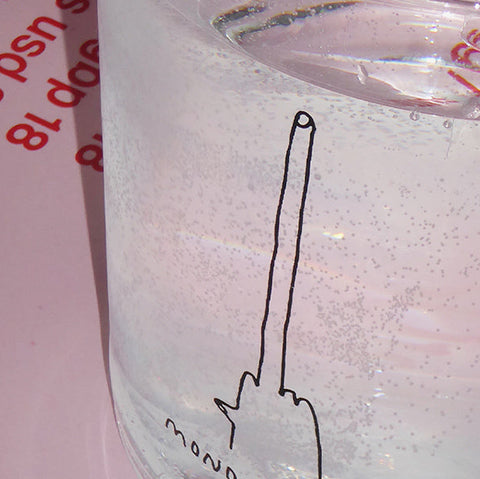 Glas 'Monday Till Friday' – 500ml Yahya Studio