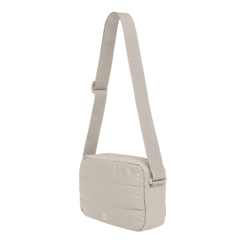 Puffer Crossbody Bag 'Scallop' – Monochrome Edition