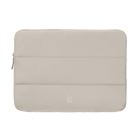 Puffer Laptop Sleeve 14″ 'Scallop' – Monochrome Edition GOT BAG