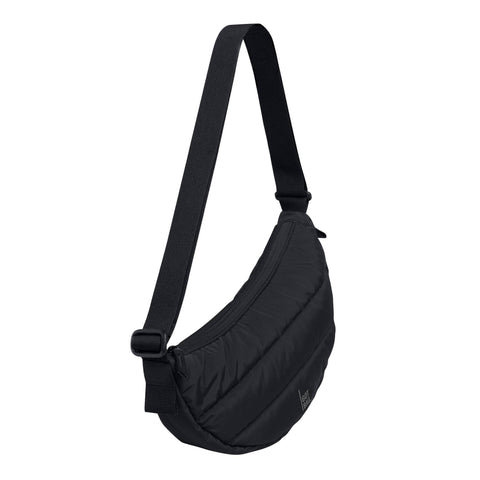 Puffer Moon Bag Small 'Black' – Monochrome Edition