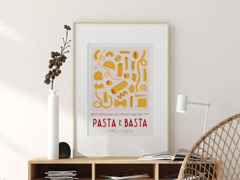 Print DIN A4 'Pasta e basta' typealive