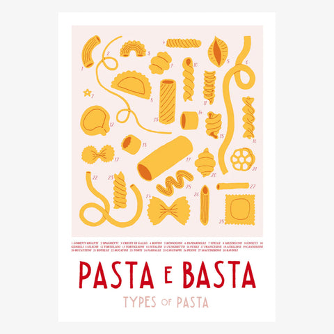 Print DIN A4 'Pasta e basta' typealive