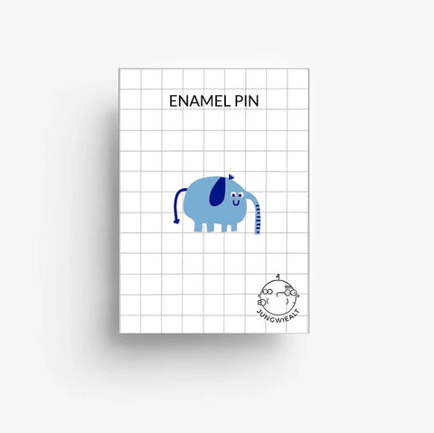 Emaille-Pin 'Elefant' jungwiealt