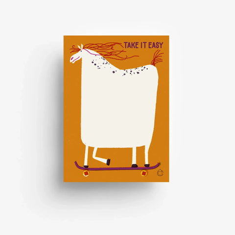 Notizblock 'Take it easy' jungwiealt