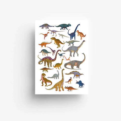 Postkarte 'Dinosaurier' jungwiealt