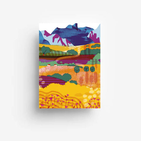 Postkarte 'Berge Landschaft' jungwiealt