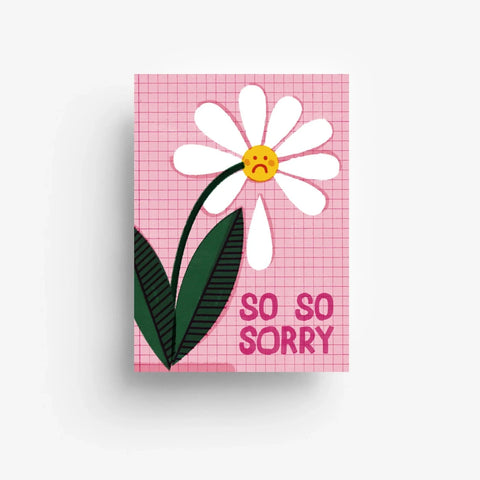 Postkarte 'So so sorry' jungwiealt