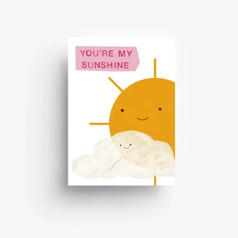 Postkarte 'You're my Sunshine' jungwiealt