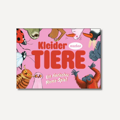 Memo-Spiel 'Kleider machen Tiere' Laurence King Verlag