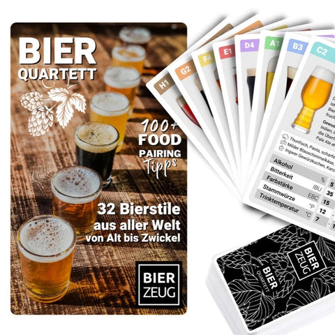 Das Bier-Quartett Bierzeug