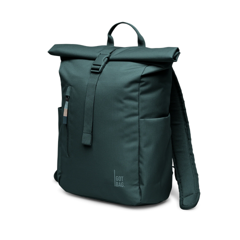 RollTop Easy Small 'Sea Teal' – Monochrome Edition GOT BAG