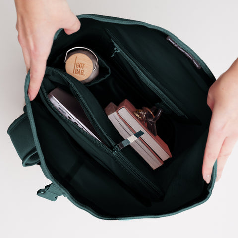 RollTop Lite 2.0 'Sea Teal' – Monochrome Edition GOT BAG