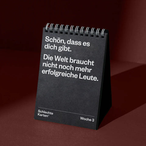 Demotivierender Tischkalender 2026 Rainer Holl