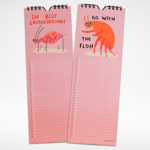 Kalender 'Der Wirbellose Kalender' – 2026 Slinga