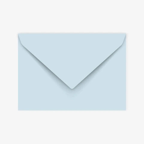 Briefumschlag 'einfarbig' – hellblau typealive