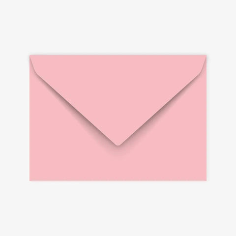 Briefumschlag 'einfarbig' – rosa typealive