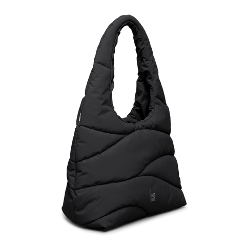 Wavy Puffer Shoulder Bag 'Black' – Monochrome Edition GOT BAG